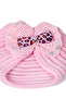 Girl's Bow Scarf Beret - 2
