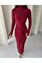Elegant Dress with Front Tie - 4