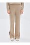 Women's Knitwear Trousers with Elastic Waist - 2