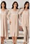 Pregnant Maternity Dressing Gowns and Pajamas Set 4 Pieces