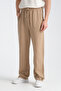 Saga Linen Men's Trousers Comfortable Fit Baggy - 2