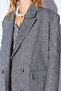 Oversize Houndstooth Coat |   Mkw 399168 -01 - 4