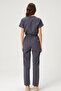 Lycra Scrubs Smoked Bat Sleeve Doctor Nurse Jersey Suit - 6