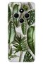 Xiaomi Redmi 14C 6.88 "Case Patterned Printed Silicone 4D Green Leaves
