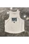 Women's White Training Athlete Athlete Girls Who Lift Cropped Tank - 7