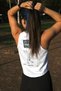 Women's White Training Athlete Athlete Girls Who Lift Cropped Tank - 3