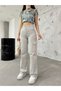 Women's Stone High Waist Wide Leg Cargo Pants