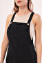 Women's Black Gardener Overalls ARM-20K001117 - 7
