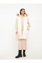 Women's Hooded Plain Puffer Vest - 2