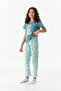 Rabbit Printed Girl's Pajama Set