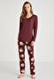 Soft textured pajama set