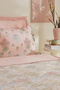 Flovy 100% Cotton Double Duvet Cover Set Powder - 7