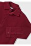 Boy's Long Sleeve T-Shirt Burgundy - 2