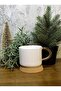 24 Carat Gold Decorated, New Year's Eve Christmas Candy Cane Embossed, Handmade Gift Mug - 6