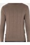 Mink Melange Slim Fit Half Turtleneck Sweater 50300460-Vr174 - 6