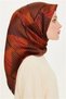 Dj Sura Pure Silk Scarf - 2024-2025 Autumn-Winter 9218D (S) - Color-54 - 2