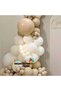 Balloon Set, Sea Sand - White, 60-Piece Balloon Chain Set - 4