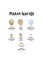 Balloon Set Sea Sand-Nut-Macaron Blue 100-Piece Balloon Chain Set - 2