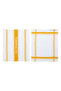Lcw Home Dark Yellow Printed Cotton Drying Cloth 2 Pack 40X50 cm