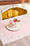 مفرش طاولة مطبخ مربع منقوش عليه زهور ناعمة من Ays Home - 2