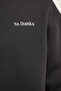 Antrasit Oversize/Geniş Kesim Kapüşonlu İçi Polarlı Renk Bloklu Nakışlı Sweatshirt TMNAW25SW00067 - 4