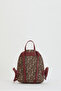Claret Red Women's Backpack 05Po22Y1641 - 5