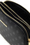 حقيبة كتف مونوغرام سوداء 05PO24K1874 - 6