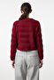 Bordo Bisiklet Yaka Triko Hırka TWOAW24HI00337 - 5