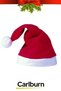 Washable Children's and Adult's Christmas Santa Hat with Pompom on the Tip, 7 Pieces - 2