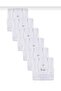 6-Piece Combed Cotton Tank 100% Cotton White - 2