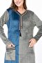 Women's Long Sleeve Velvet Dress - 3