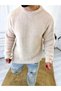 Sweater Oversize Anti-Pilling Fleece Sweater Loose Fit Natural Cotton Comfortable Cut Loose Plush Sweater - 6