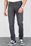 Men's Dark Gray Slim Fit Lycra Jean Jeans Trousers Hltvalgrey-K - 5