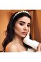 تاج نسائي مزين باللؤلؤ الأبيض - 3