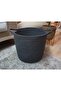 Anthracite Basket Flower Pot Organizer Decorative Blanket Basket Tv Blanket Basket - 4