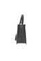 Women's Brand Logo Shoulder Strap Zipper Closure Black Shoulder Bag 77Ra4Bb1Zs766-899 - 2
