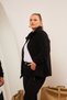 Plus Size Zippered Fleece Cardigan - 4
