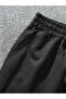 Men's Black Shorts - Black Printed Sports Training Shorts with Pockets - 2