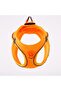 Neon Orange Air-mesh Chest Collar Cat Dog Chest Collar - 3