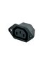 Female power socket c13 female power socket solder type female power socket c13 chassis type power socket
