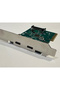Pci Exp 4X Type-C Card 2 Port X4 Pci Express Typec Card 2 Port Type-C Card - 3