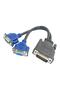 Dms 59 vga converter 59 pin 2 vga cable 59 pin dvi 2x vga cable - 2