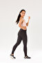 High Waist Push up Printed Stretchy and Waist Pressing Tights - 4