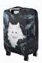 My Saraciye 85 Cat Black Feather Suitcase Cover, Suitcase Cover - Cat Black Feather 85 - 6
