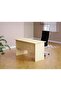 MP1 160x80 Writing Table With Hanging Pedestal - Oak - 5