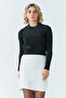 Beard Color Crop Women's Sweater - 5613 - 2