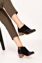 Women's Genuine Leather Classic Heeled Boots Anl.2790 - 3