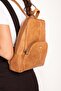 Women's Daily Stylish Backpack Ald.1025 Tan - 4