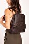 Women's Daily Stylish Backpack Ald.1025 Brown - 2