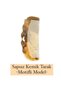 Special Handmade Natural Bone Comb – Motifed Antistatic Healing Unisex Healthy Hair Care Horn Comb - 2